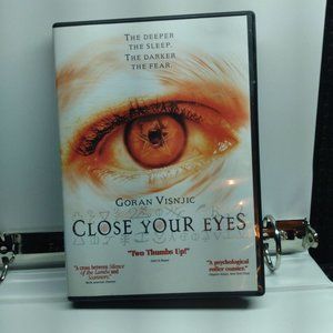 CLOSE YOUR EYES, movie on DVD 2004